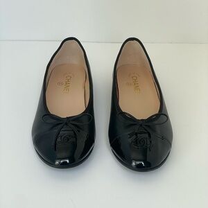 Chanel Dual Leather Ballet Flats